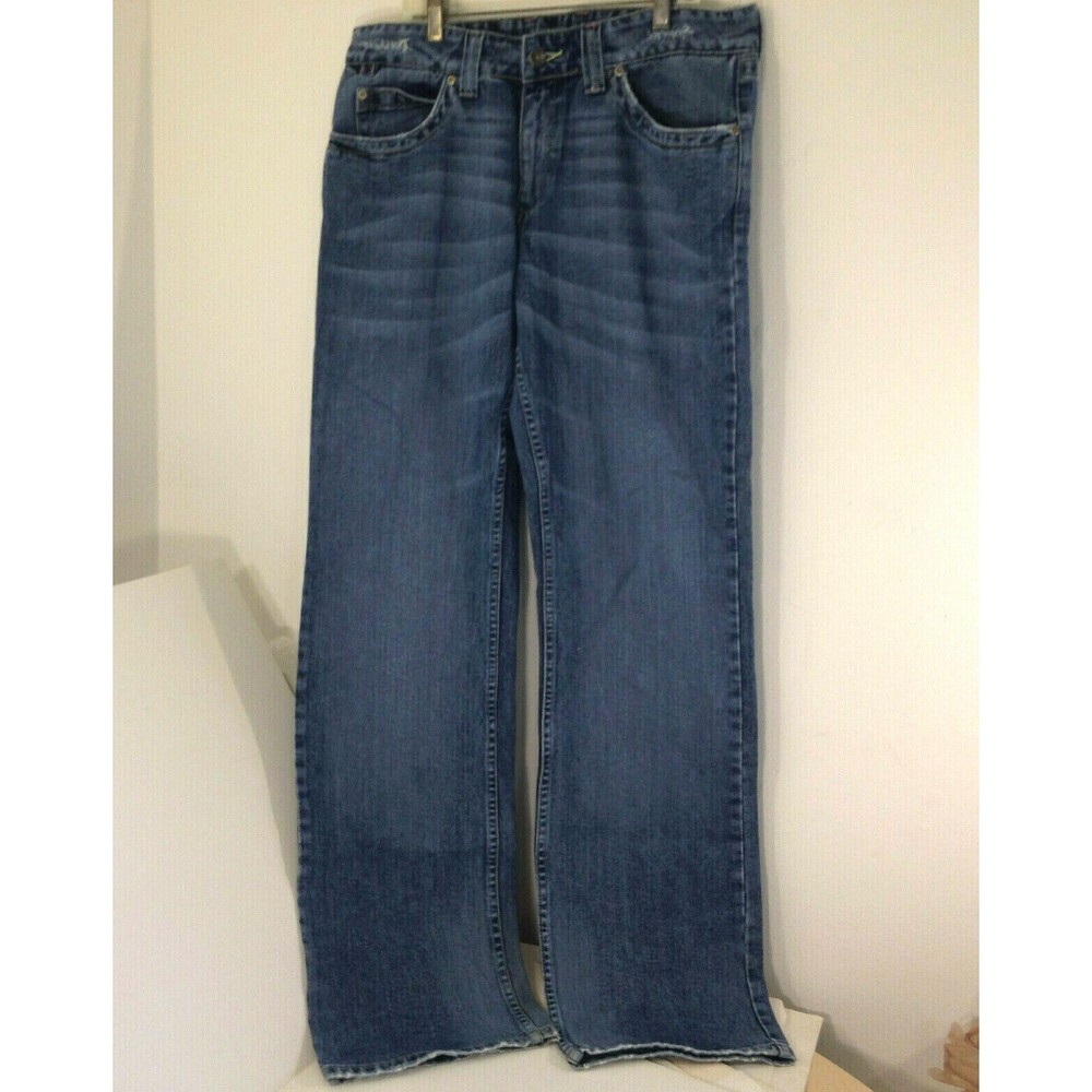 Women's Petrol Flap Pockets Bootcut Blue Jeans Size 12 34/34 New w/Tags